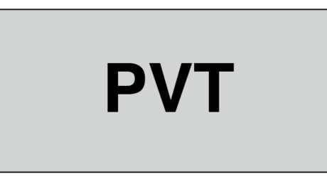 "PVT" Imprinted Label - Silver
