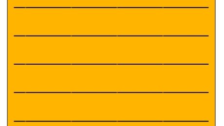 "PALLIATIVE" Imprinted Label - Fluorescent Orange